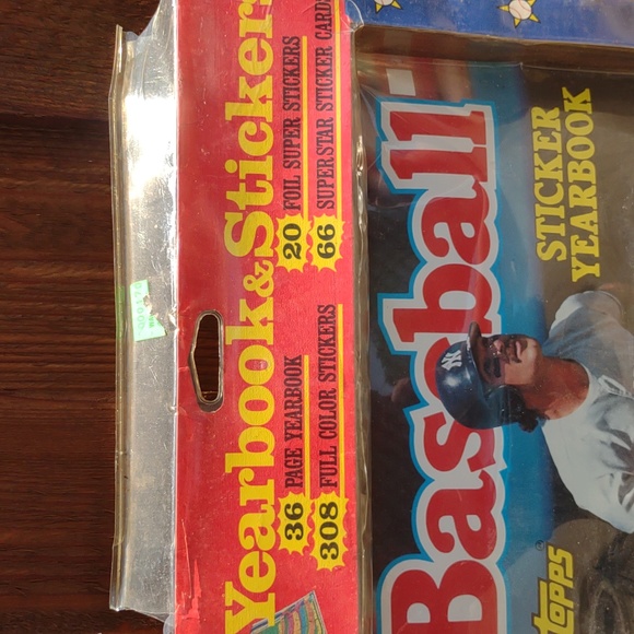 Topps Baseball Yearbook & Stickers / 1990 Complete Set - Picture 7 of 11